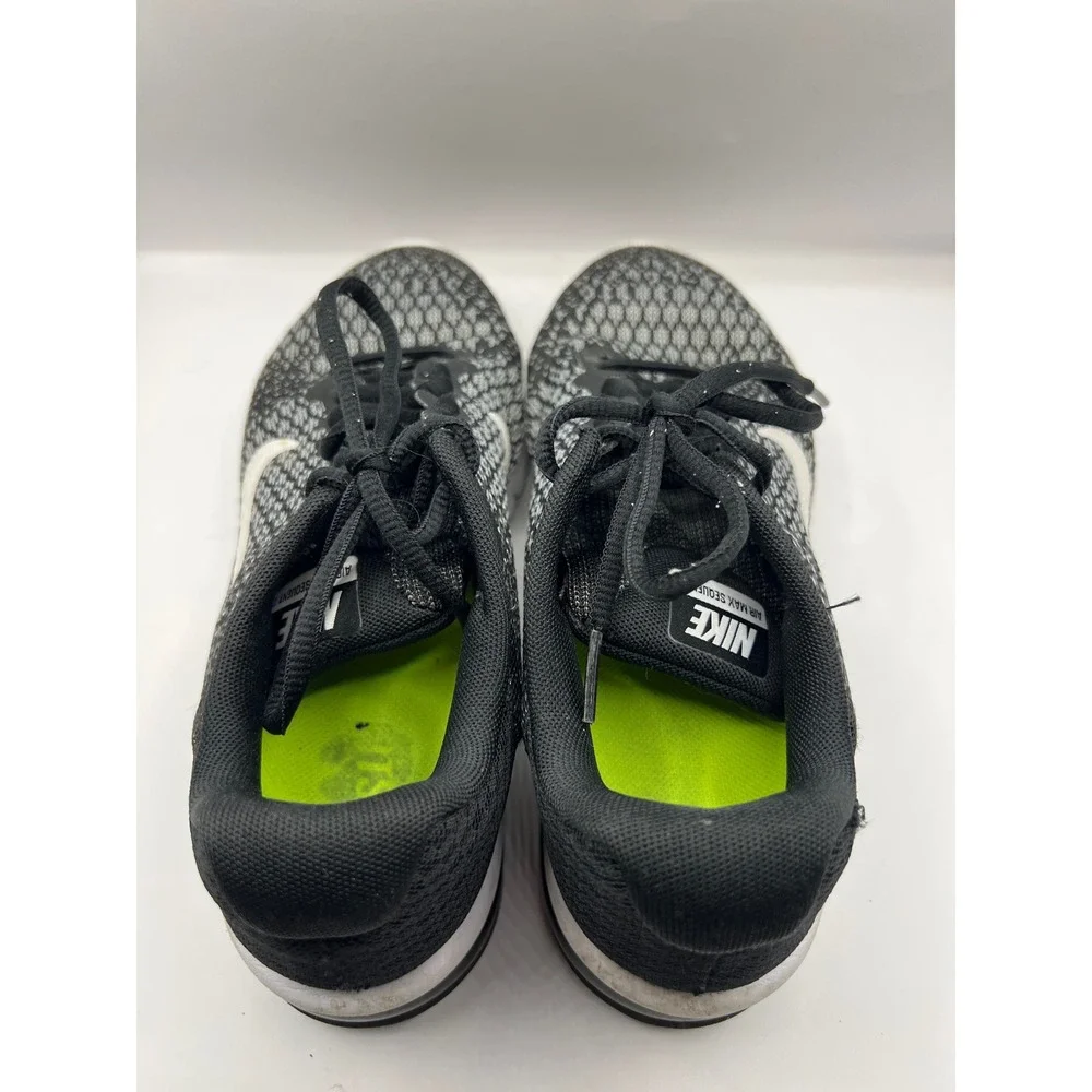 Nike Air Max Sequent 2 Running Shoes Womens 8.5 Black White Athletic‎ Sneakers